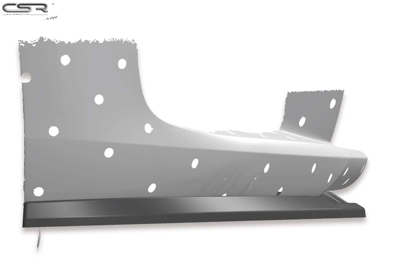 CSR Frontspoiler | Cup-Spoilerlippe mit ABE für BMW 3er E92 / E93 CSL013-S Strukturiert schwarz matt (keine Lackierung erforderlich)