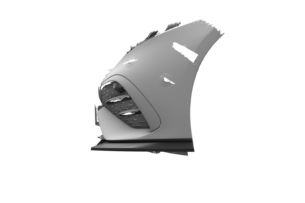 CSR Frontspoiler | Cup-Spoilerlippe mit ABE für Mercedes-Benz A-Klasse W177 AMG / AMG-Line CSL024-G Glossy schwarz Hochglanz (keine Lackierung erforderlich)