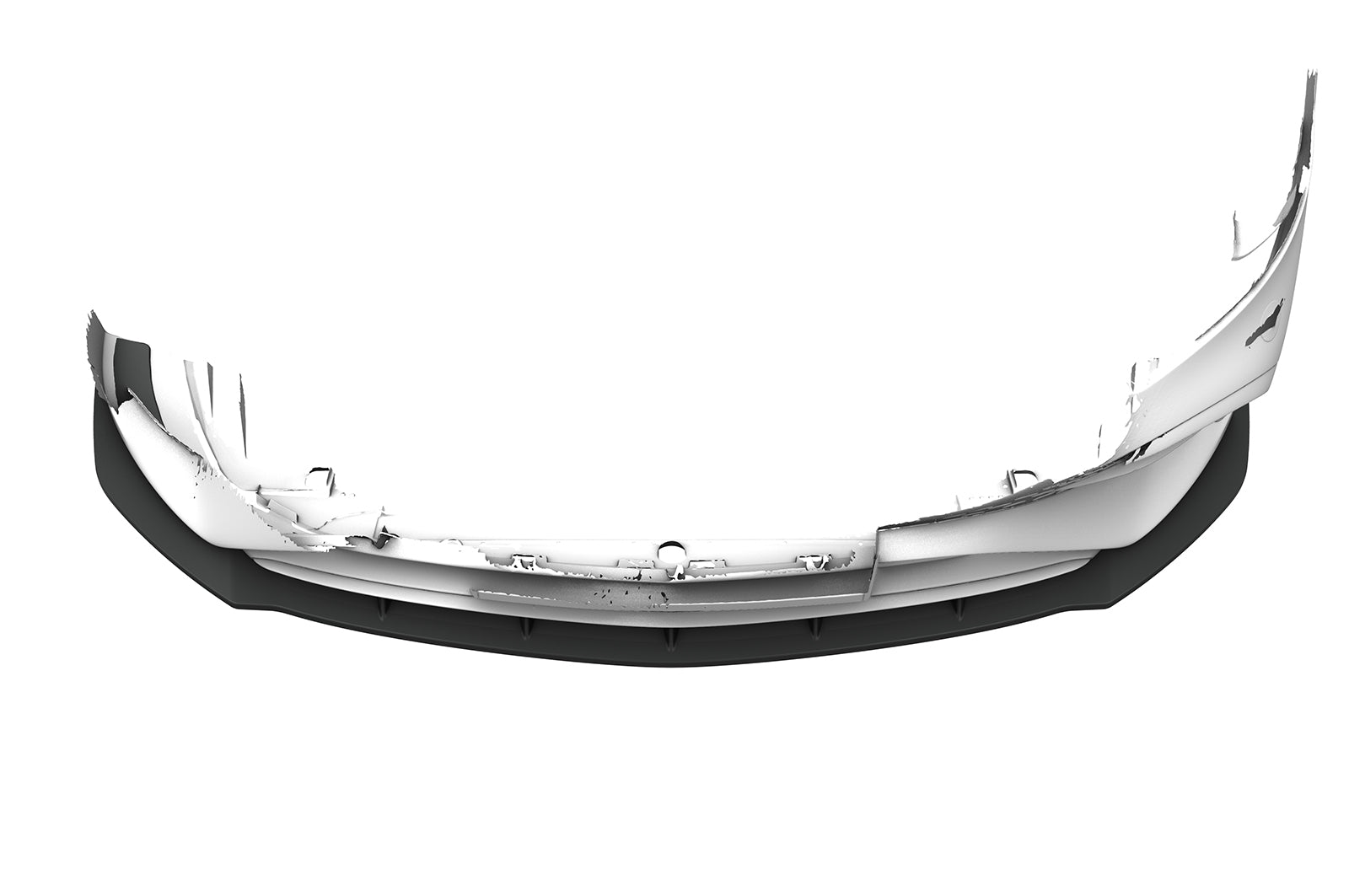 CSR Frontspoiler | Cup-Spoilerlippe mit ABE für Mercedes-Benz A-Klasse W177 AMG / AMG-Line CSL024-S Strukturiert schwarz matt (keine Lackierung erforderlich)