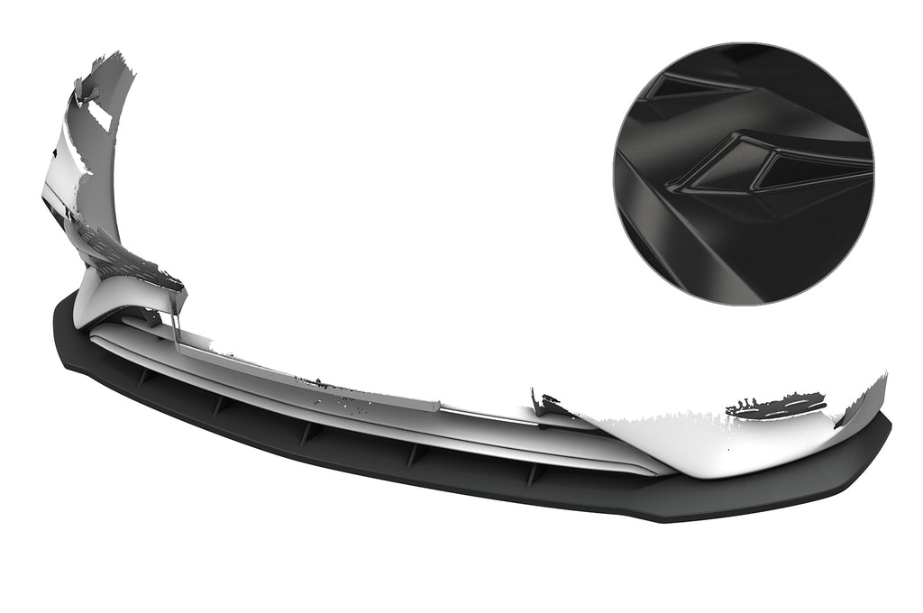 CSR Frontspoiler | Cup-Spoilerlippe mit ABE für Mercedes-Benz A-Klasse W177 AMG / AMG-Line CSL024-G Glossy schwarz Hochglanz (keine Lackierung erforderlich)