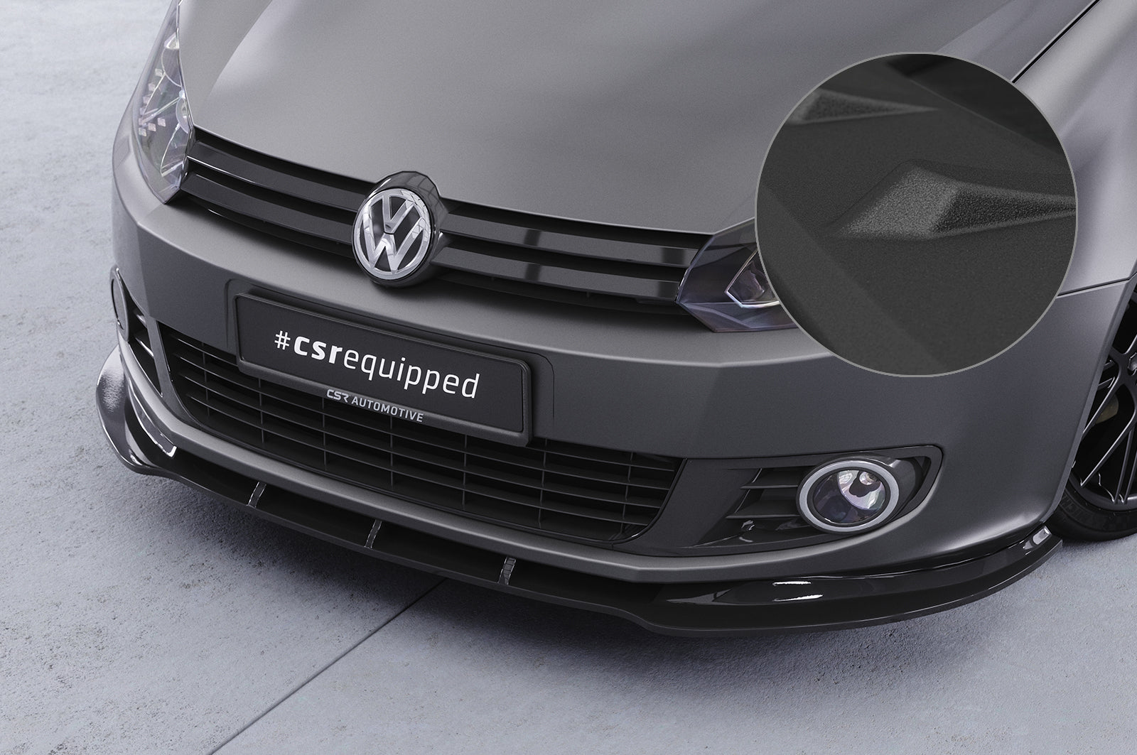 CSR Frontspoiler | Cup-Spoilerlippe mit ABE für VW Golf 6 CSL035