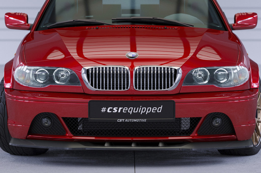 CSR Frontspoiler | Cup-Spoilerlippe mit ABE für BMW 3er E46 Coupe / Cabrio CSL073