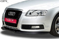 CSR Frontspoiler | Cup-Spoilerlippe mit ABE für Audi A6 4F S-Line CSL106-S Strukturiert schwarz matt (keine Lackierung erforderlich)