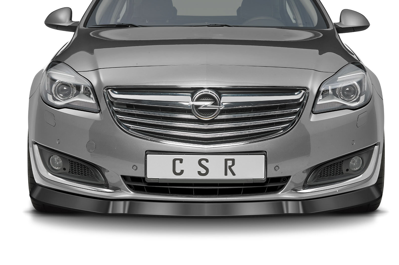 CSR Frontspoiler | Cup-Spoilerlippe mit ABE für Opel Insignia A CSL131-S Strukturiert schwarz matt (keine Lackierung erforderlich)