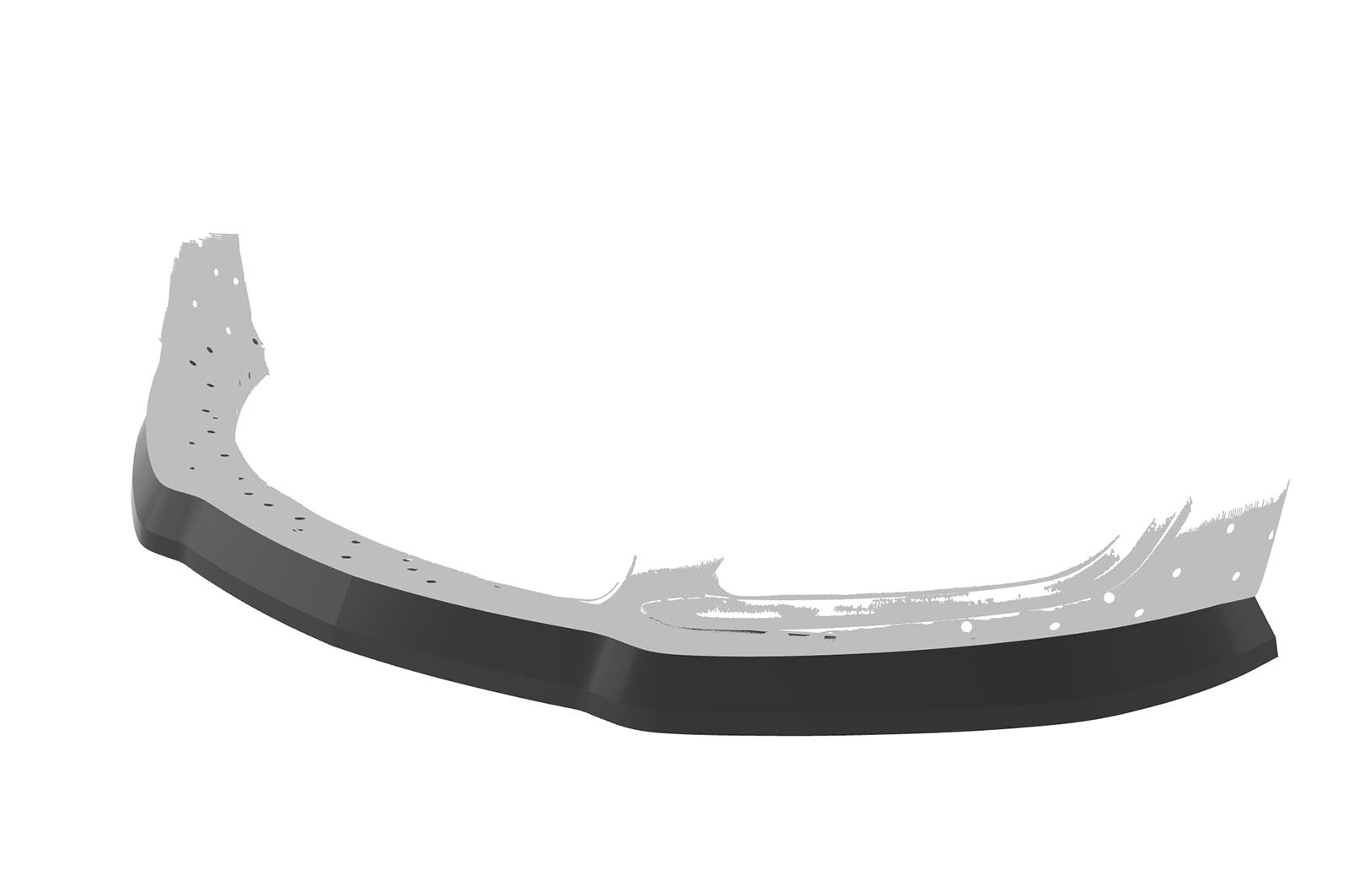 CSR Frontspoiler | Cup-Spoilerlippe mit ABE für Opel Insignia A CSL131-S Strukturiert schwarz matt (keine Lackierung erforderlich)