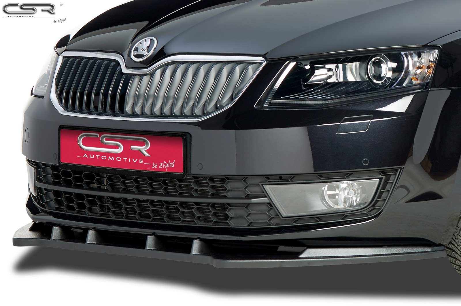 CSR Frontspoiler | Cup-Spoilerlippe mit ABE für Skoda Octavia 3 Typ 5E CSL134