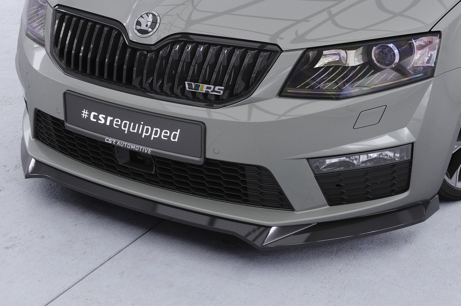 CSR Frontspoiler | Cup-Spoilerlippe mit ABE für Skoda Octavia 3 (Typ 5E) RS CSL150
