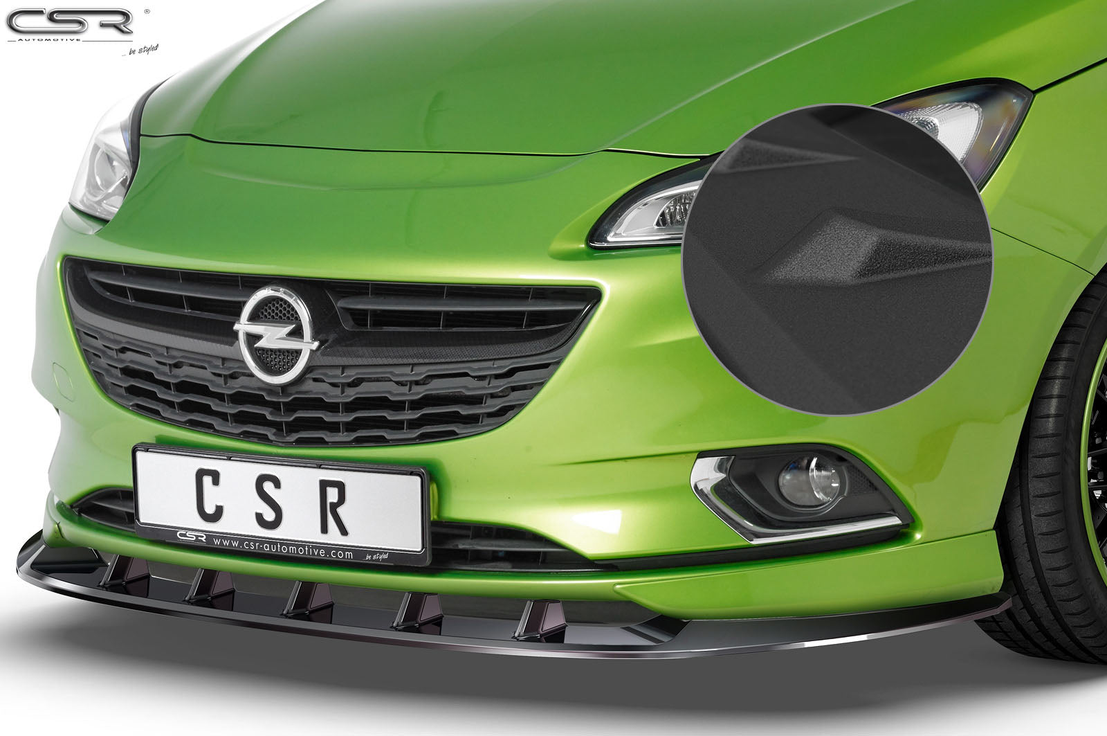 CSR Frontspoiler | Cup-Spoilerlippe mit ABE für Opel Corsa E OPC-Line CSR-CSL154