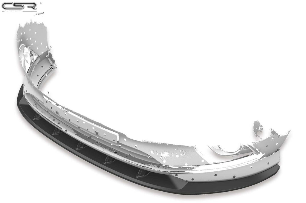 CSR Frontspoiler | Cup-Spoilerlippe mit ABE für Opel Corsa E OPC-Line CSR-CSL154-G Glossy schwarz Hochglanz (keine Lackierung erforderlich)