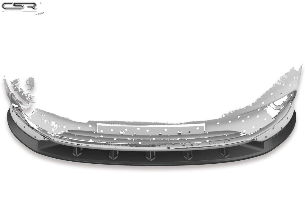 CSR Frontspoiler | Cup-Spoilerlippe mit ABE für Opel Corsa E OPC-Line CSR-CSL154-G Glossy schwarz Hochglanz (keine Lackierung erforderlich)