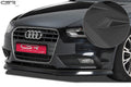 CSR Frontspoiler | Cup-Spoilerlippe mit ABE für Audi A4 B8 CSL176-L Unlackiert roh (Lackierung erforderlich)