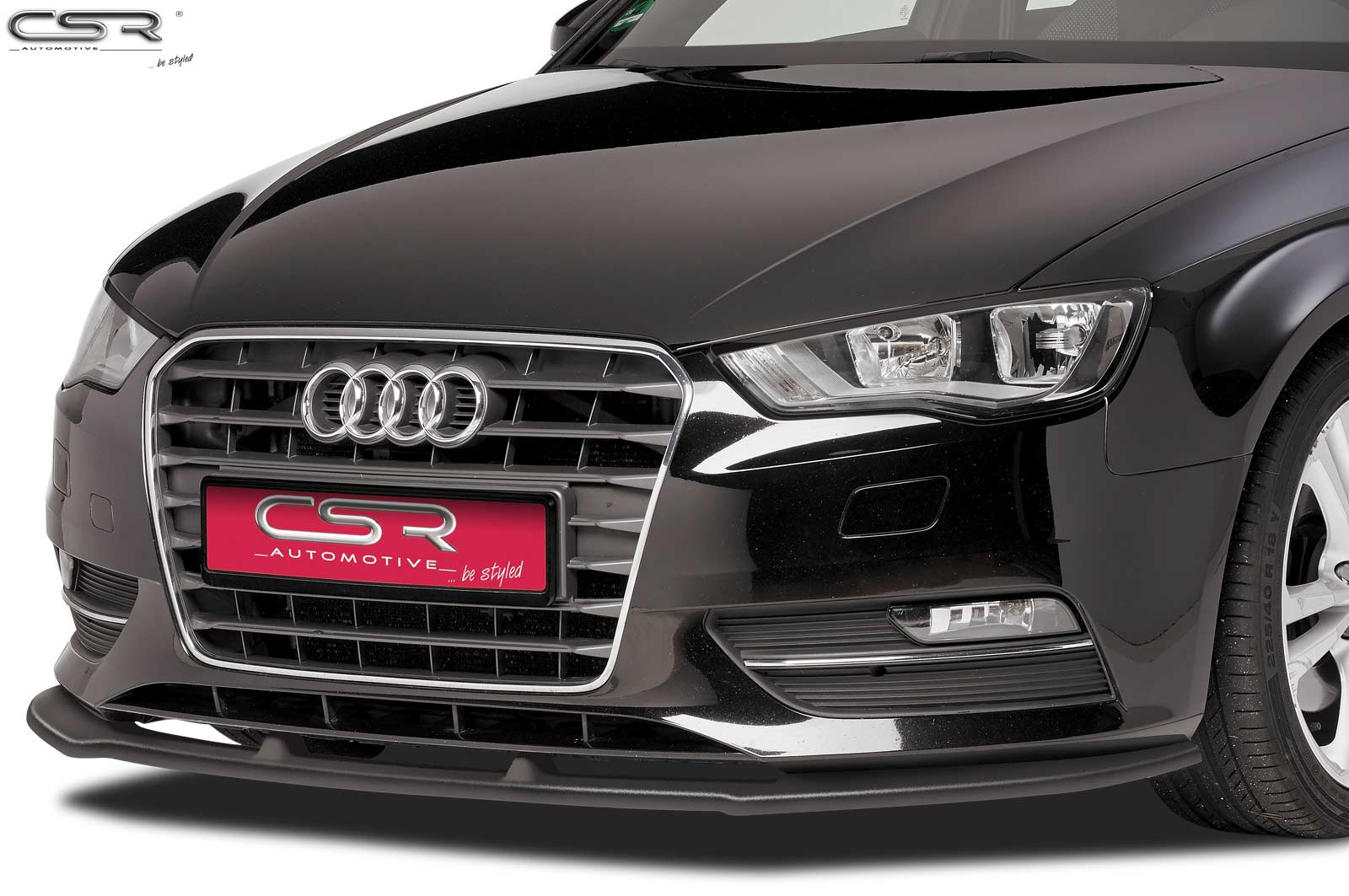 CSR Frontspoiler | Cup-Spoilerlippe mit ABE für Audi A3 8V CSL179