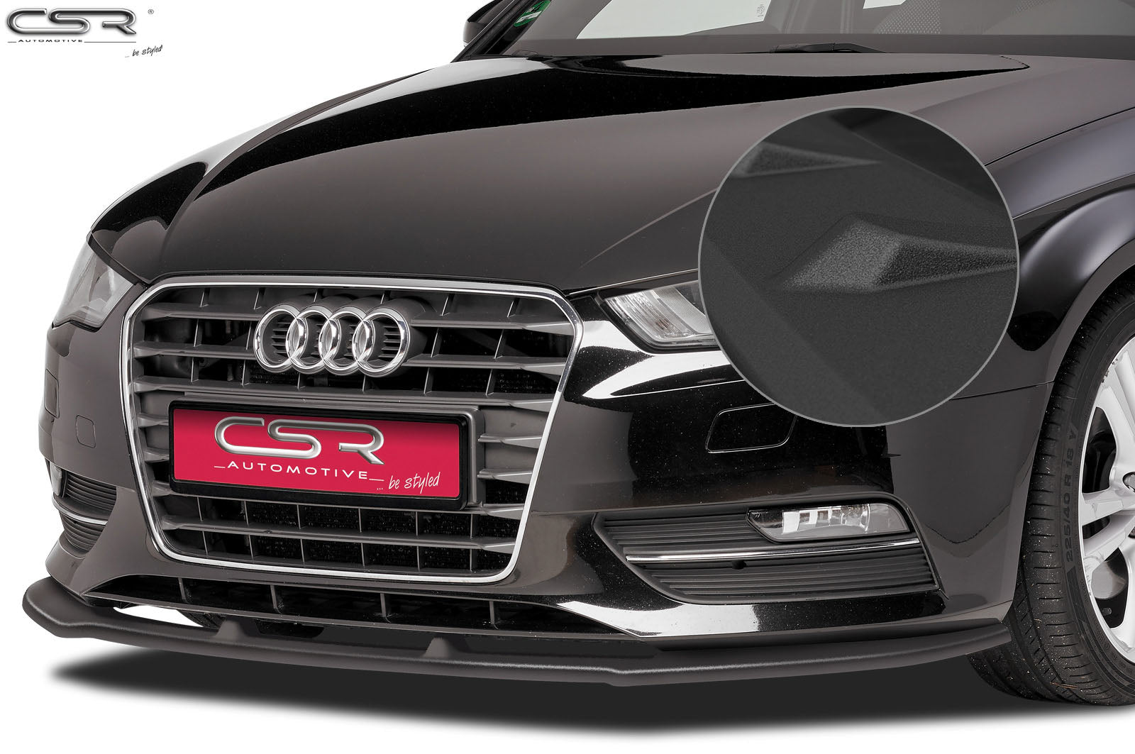 CSR Frontspoiler | Cup-Spoilerlippe mit ABE für Audi A3 8V CSL179