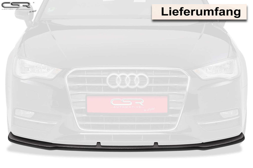 CSR Frontspoiler | Cup-Spoilerlippe mit ABE für Audi A3 8V CSL179