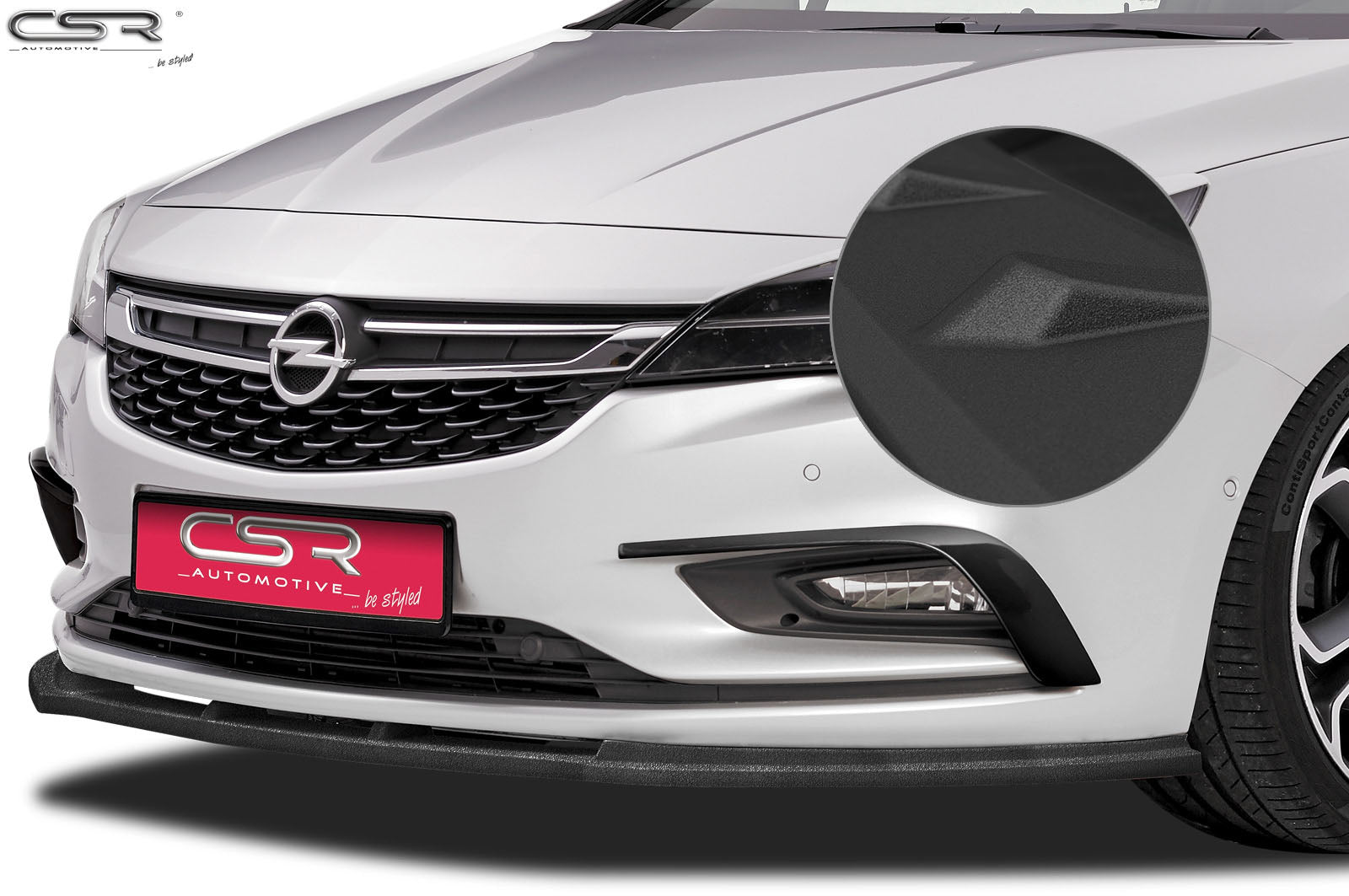 CSR Frontspoiler | Cup-Spoilerlippe mit ABE für Opel Astra K CSL180