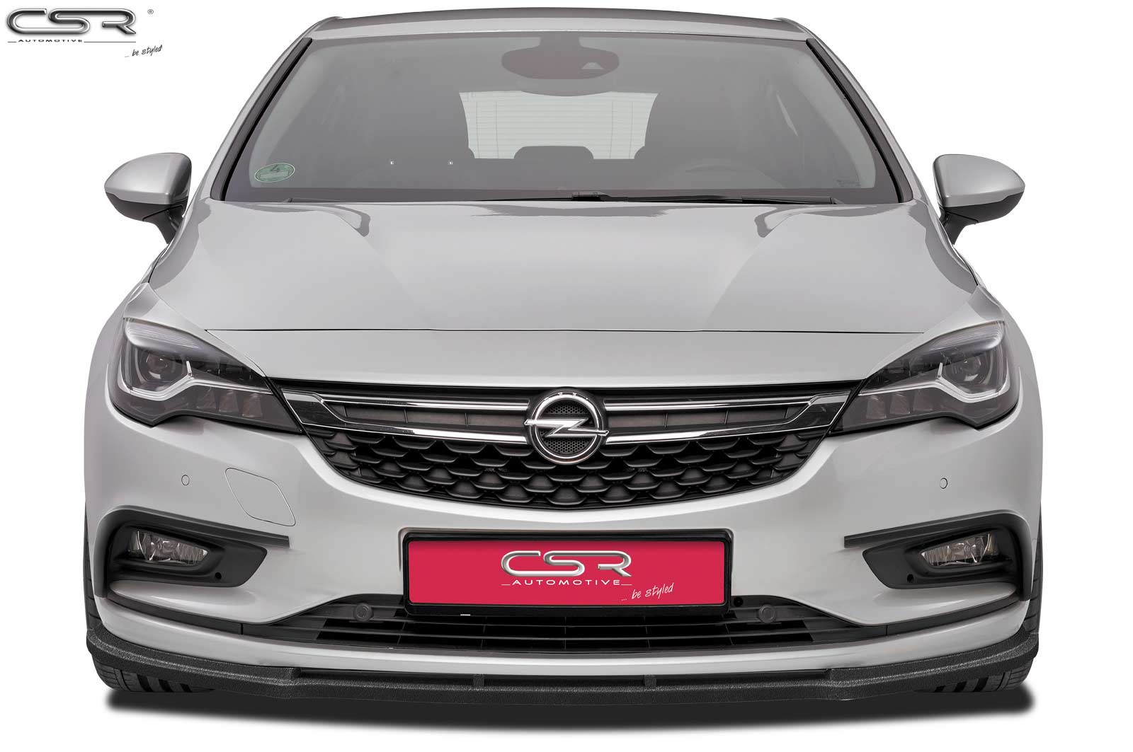 CSR Frontspoiler | Cup-Spoilerlippe mit ABE für Opel Astra K CSL180-L Unlackiert roh (Lackierung erforderlich)