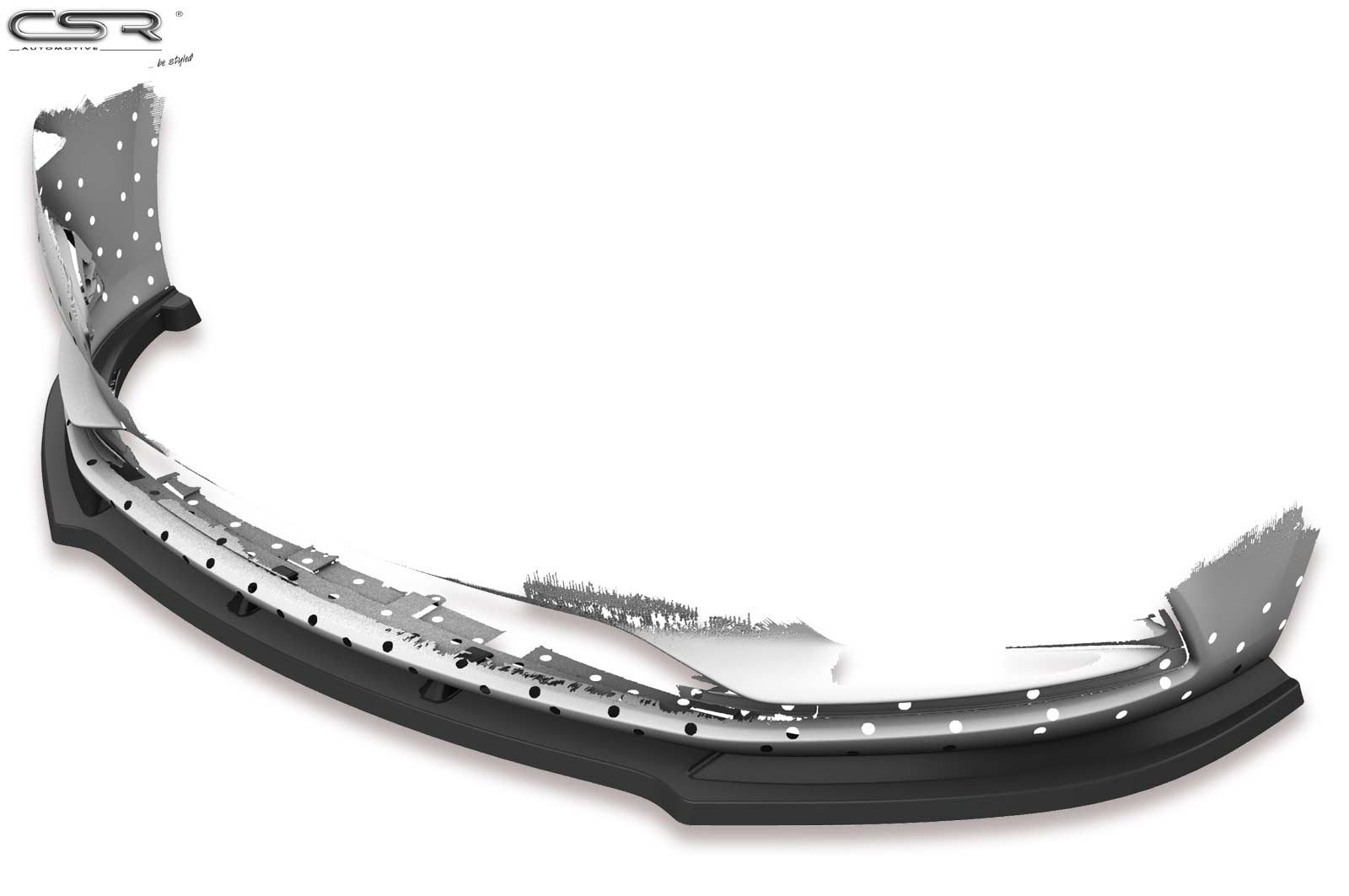 CSR Frontspoiler | Cup-Spoilerlippe mit ABE für Opel Astra K CSL180-L Unlackiert roh (Lackierung erforderlich)