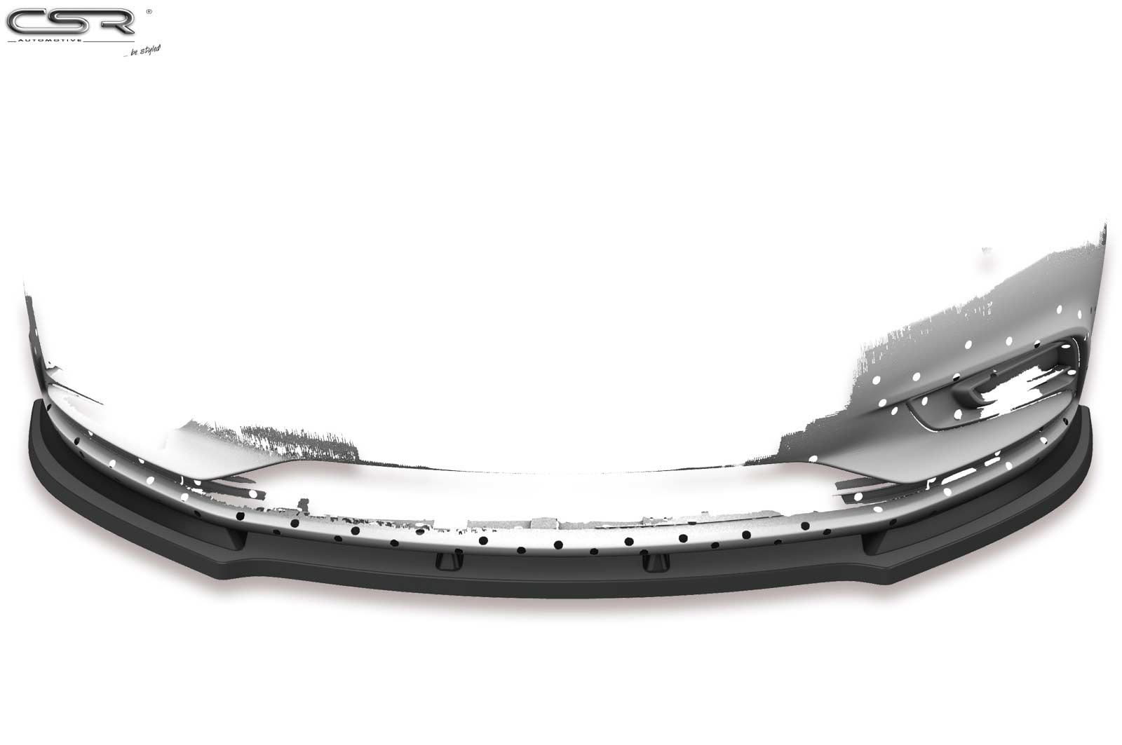 CSR Frontspoiler | Cup-Spoilerlippe mit ABE für Opel Astra K CSL180-L Unlackiert roh (Lackierung erforderlich)