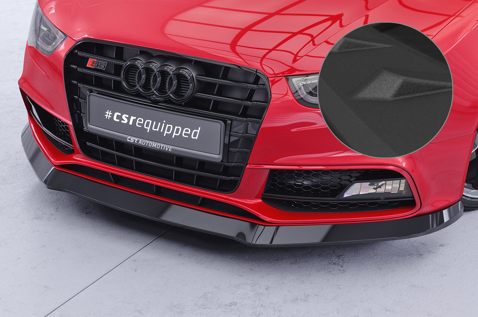 CSR Frontspoiler | Cup-Spoilerlippe mit ABE für Audi A5/S5 8T CSR-CSL187