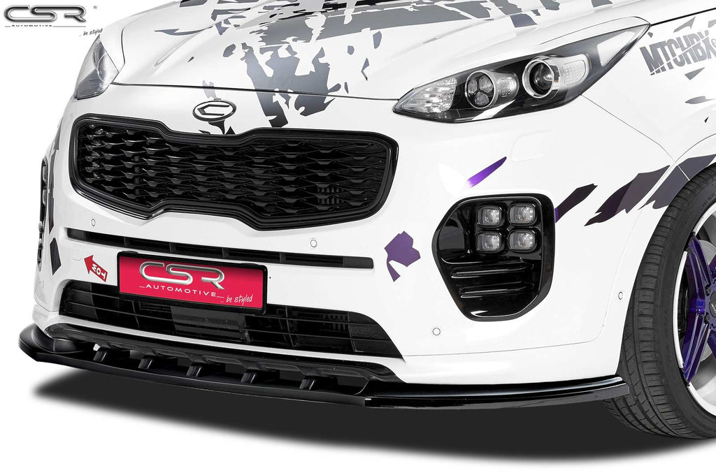 CSR Frontspoiler | Cup-Spoilerlippe mit ABE für Kia Sportage QL CSL200