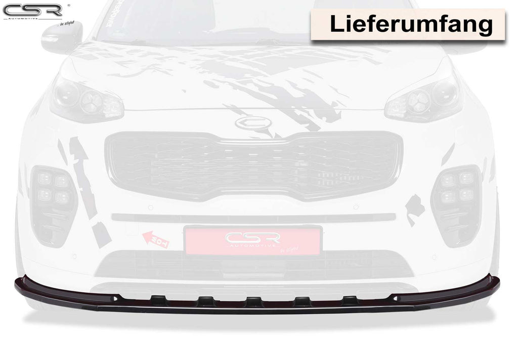 CSR Frontspoiler | Cup-Spoilerlippe mit ABE für Kia Sportage QL CSL200