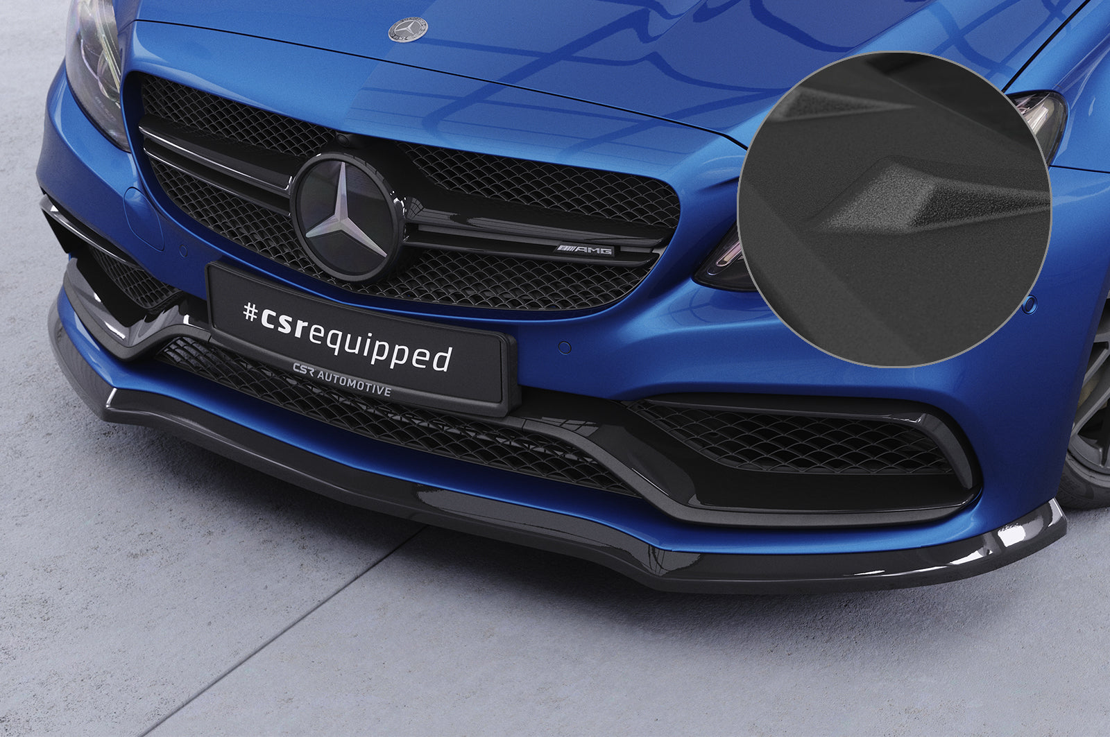 CSR Frontspoiler | Cup-Spoilerlippe mit ABE für Mercedes-Benz C-Klasse 205 C63/C63S AMG CSL201