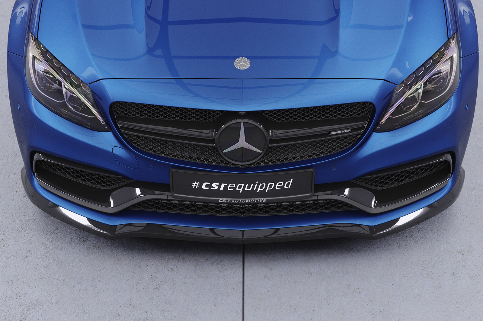 CSR Frontspoiler | Cup-Spoilerlippe mit ABE für Mercedes-Benz C-Klasse 205 C63/C63S AMG CSL201