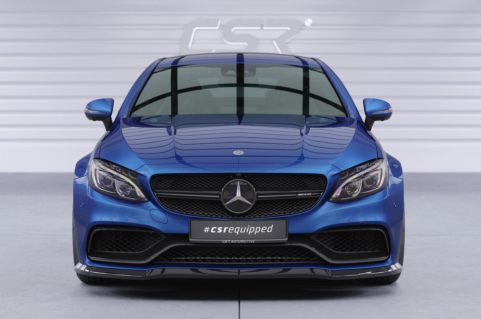 CSR Frontspoiler | Cup-Spoilerlippe mit ABE für Mercedes-Benz C-Klasse 205 C63/C63S AMG CSL201