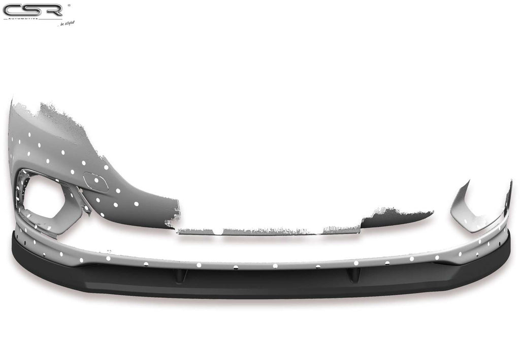 CSR Frontspoiler | Cup-Spoilerlippe mit ABE für Opel Corsa E OPC CSL275-G Glossy schwarz Hochglanz (keine Lackierung erforderlich)