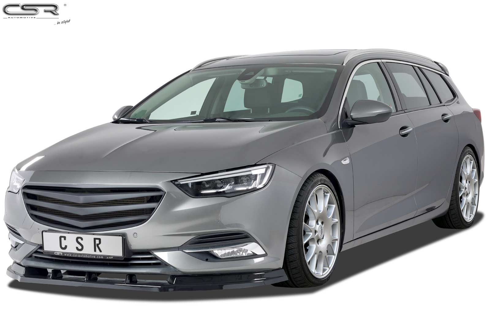 CSR Frontspoiler | Cup-Spoilerlippe mit ABE für Opel Insignia B CSL310-C Carbon Look Hochglanz (keine Lackierung erforderlich)