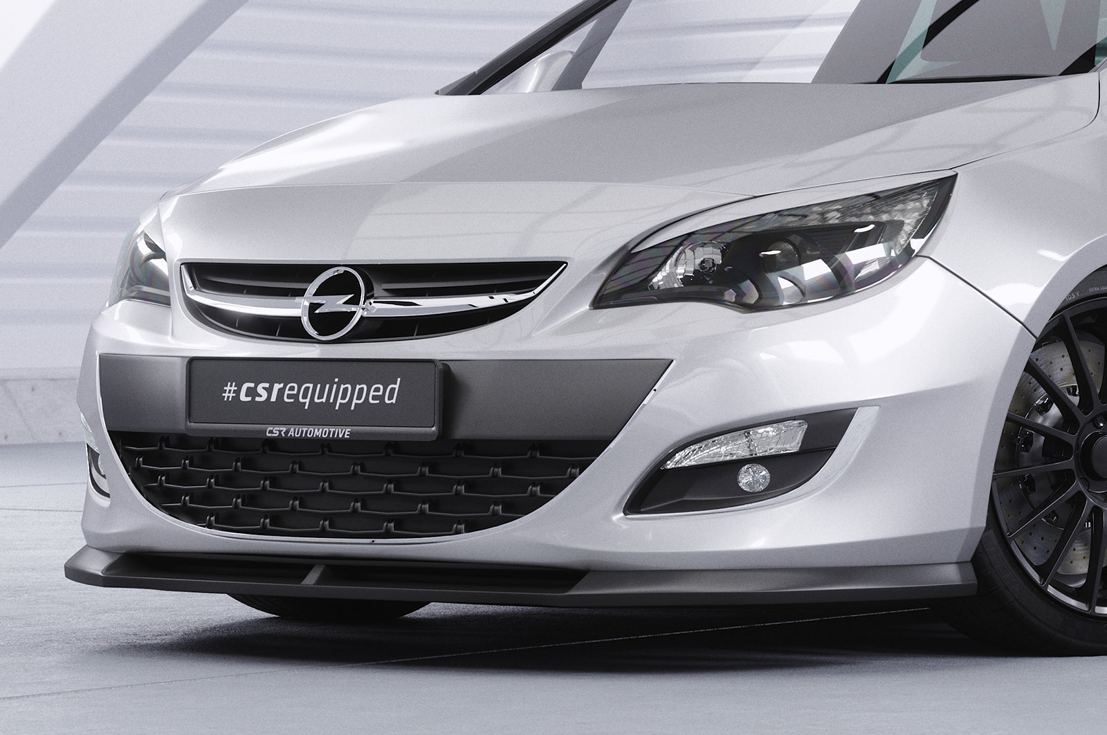 CSR Frontspoiler | Cup-Spoilerlippe mit ABE für Opel Astra J CSL311