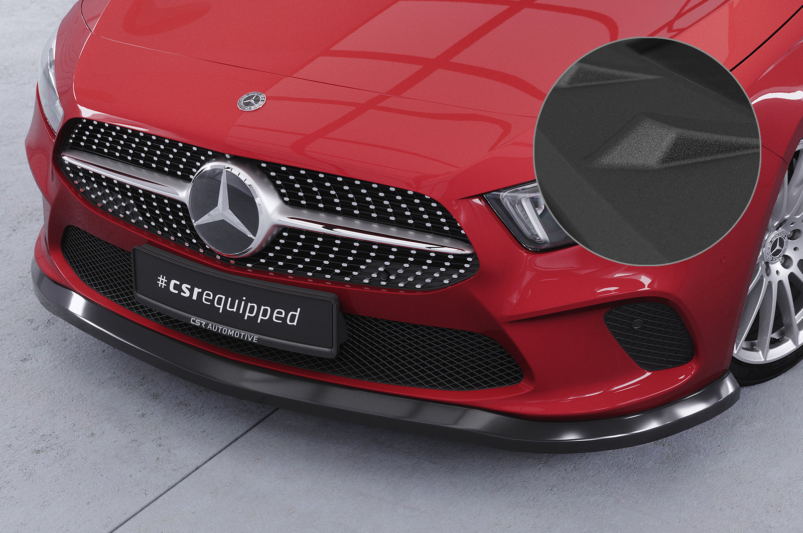 CSR Frontspoiler | Cup-Spoilerlippe mit ABE für Mercedes-Benz A-Klasse W177 CSL312