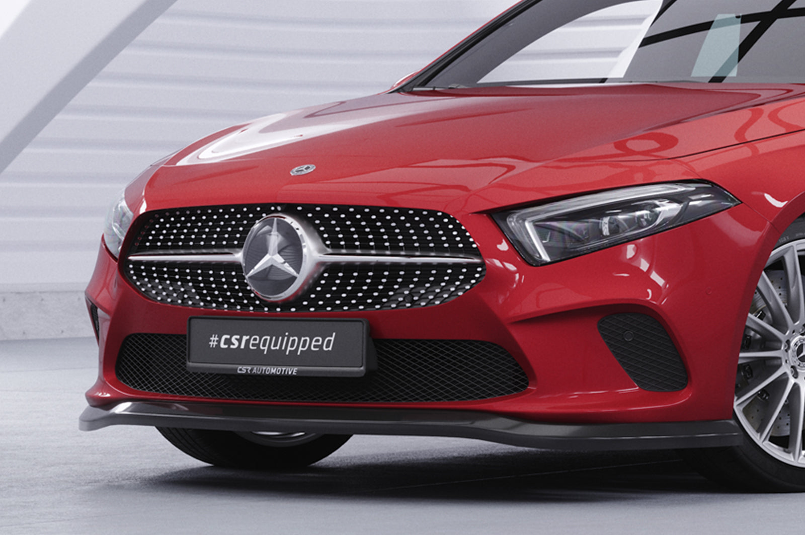 CSR Frontspoiler | Cup-Spoilerlippe mit ABE für Mercedes-Benz A-Klasse W177 CSL312
