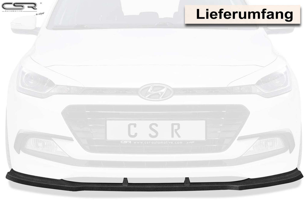 CSR Frontspoiler | Cup-Spoilerlippe mit ABE für Hyundai I20 GB CSL313