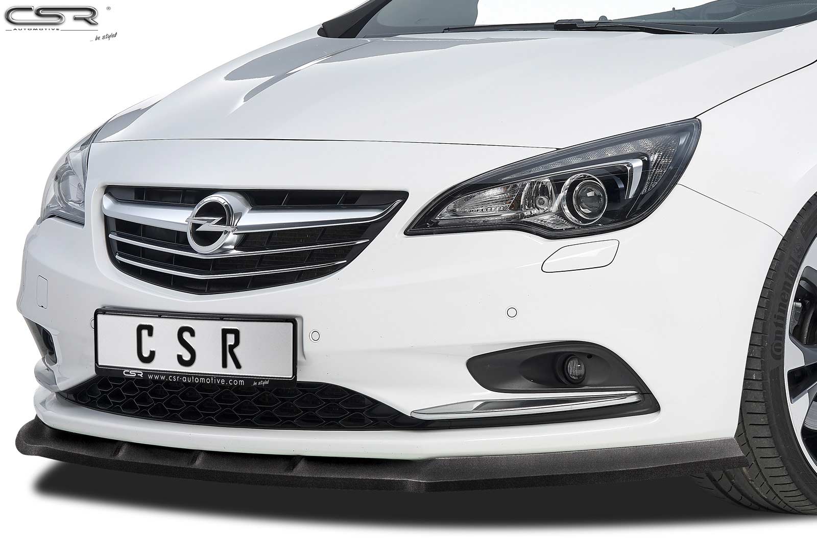 CSR Frontspoiler | Cup-Spoilerlippe mit ABE für Opel Cascada CSL314