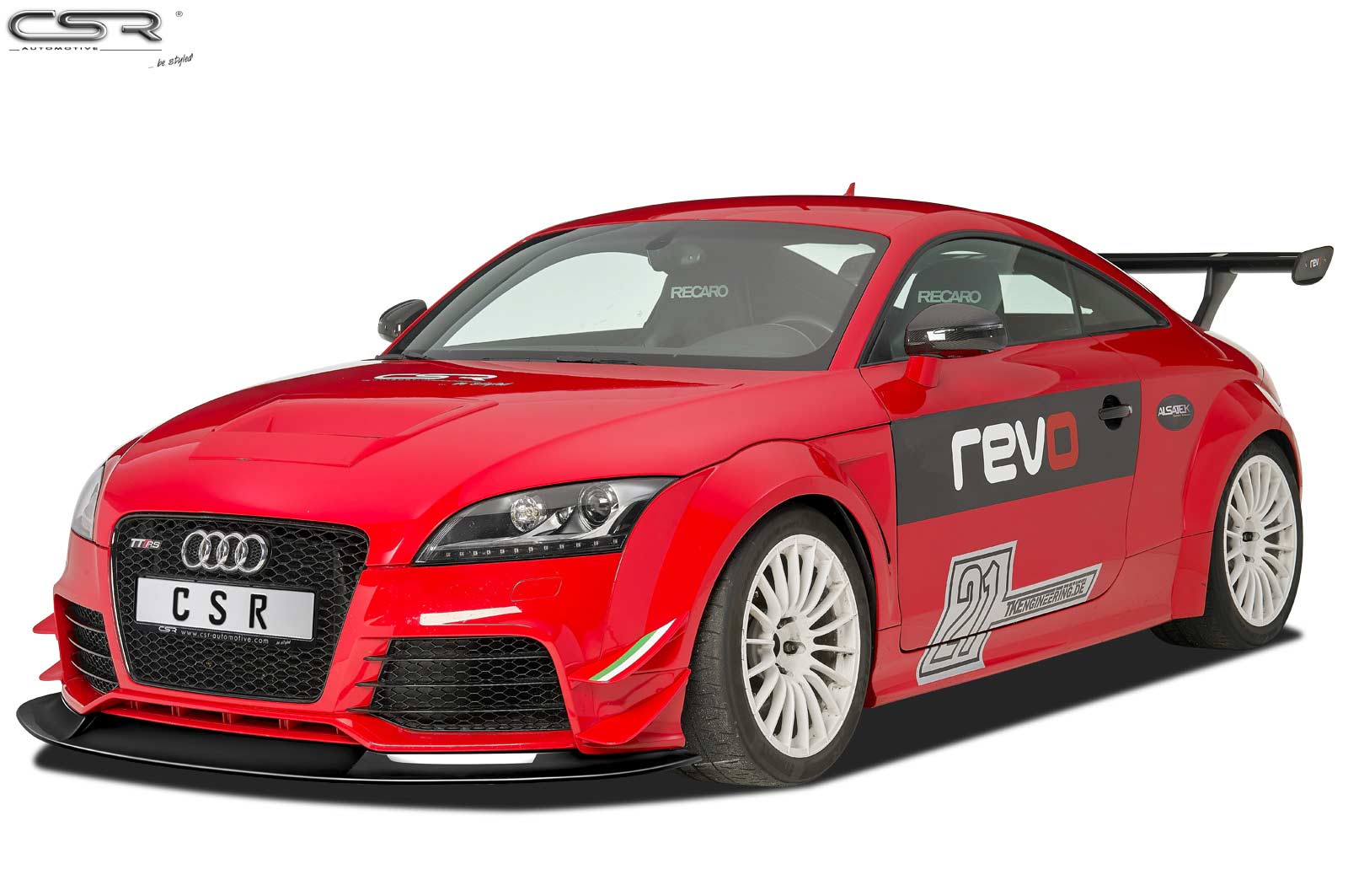 CSR Frontspoiler | Cup-Spoilerlippe für Audi TT RS 8J CSL317