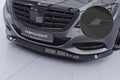 CSR Frontspoiler | Cup-Spoilerlippe mit ABE für Mercedes-Benz S-Klasse W222/V222 CSL318-S Strukturiert schwarz matt (keine Lackierung erforderlich)