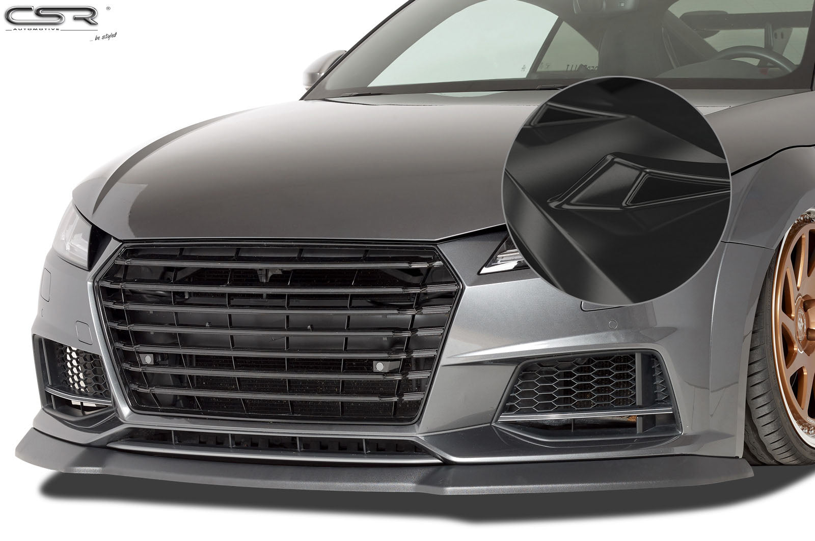 CSR Frontspoiler | Cup-Spoilerlippe mit ABE für Audi TTS FV/8S CSL320