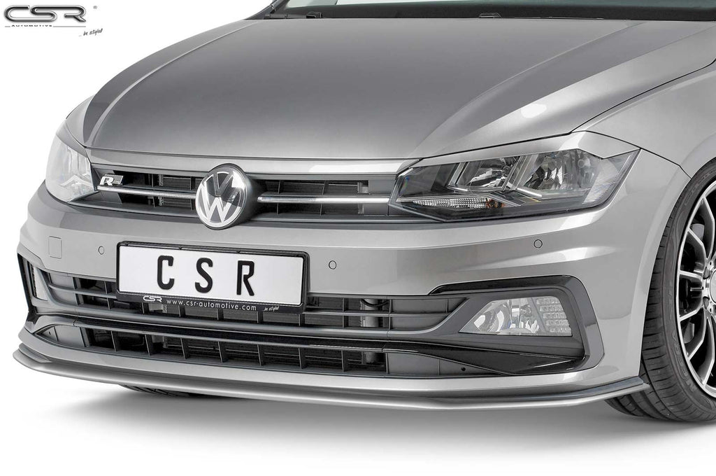 CSR Frontspoiler | Cup-Spoilerlippe aus Fiberflex für VW Polo VI 2G GTI / R-Line CSL321