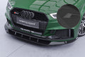 CSR Frontspoiler | Cup-Spoilerlippe mit ABE für Audi RS3 8V CSL322-S Strukturiert schwarz matt (keine Lackierung erforderlich)