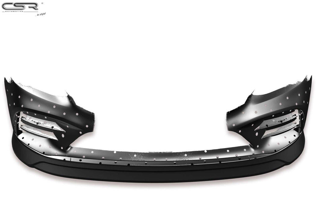 CSR Frontspoiler | Cup-Spoilerlippe mit ABE für Mercedes-Benz C43 AMG 205 CSL323-L Unlackiert roh (Lackierung erforderlich)