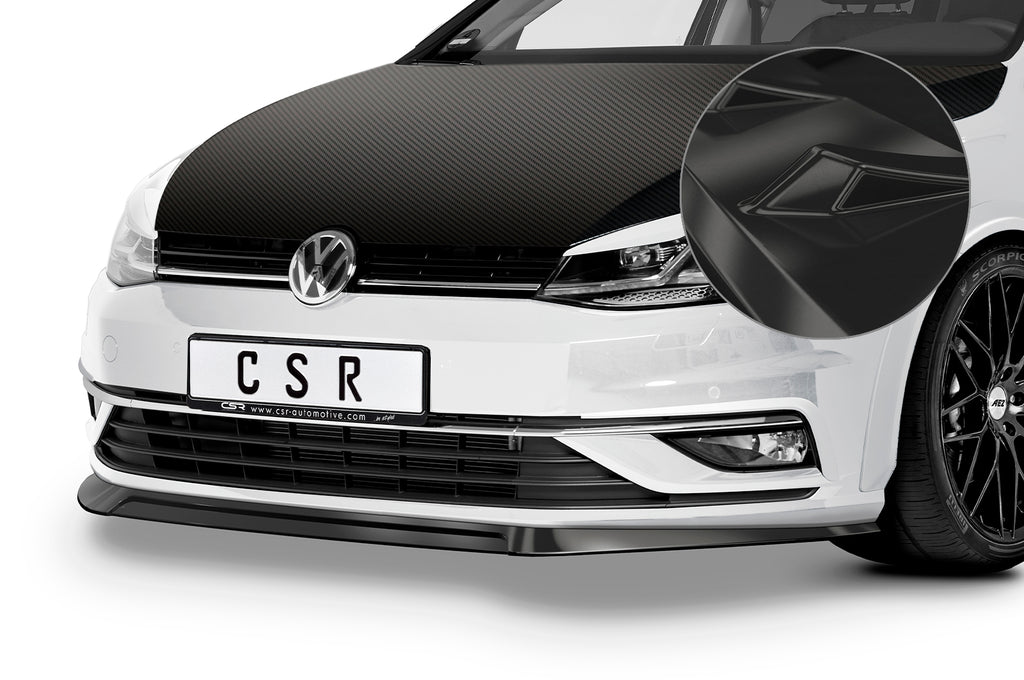 CSR Frontspoiler | Cup-Spoilerlippe mit ABE für VW Golf 7 CSL324