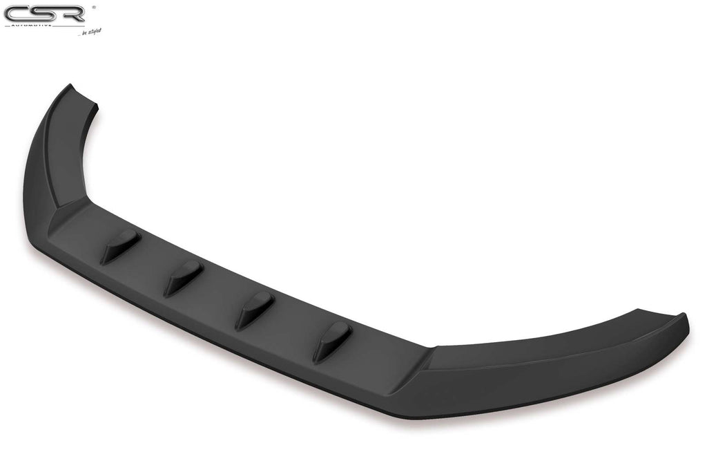 CSR Frontspoiler | Cup-Spoilerlippe mit ABE für Audi A6 C7 4G CSL325-S Strukturiert schwarz matt (keine Lackierung erforderlich)