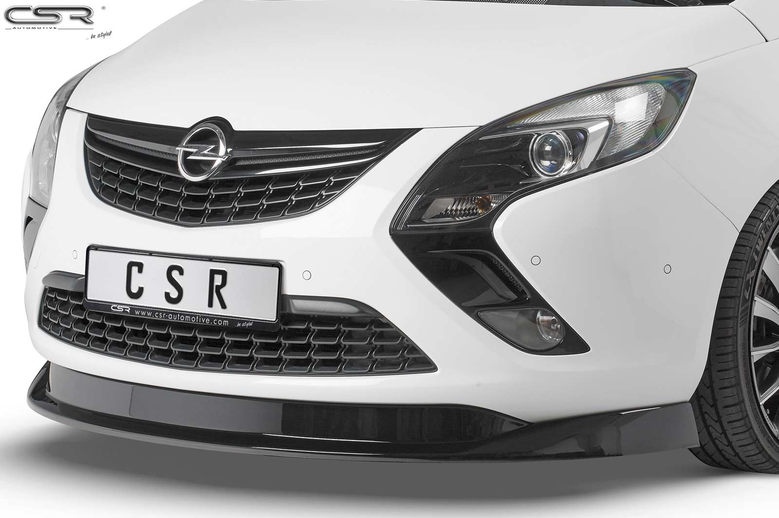 CSR Frontspoiler | Cup-Spoilerlippe mit ABE für Opel Zafira C Tourer CSL326