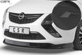 CSR Frontspoiler | Cup-Spoilerlippe mit ABE für Opel Zafira C Tourer CSL326-S Strukturiert schwarz matt (keine Lackierung erforderlich)