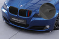 CSR Frontspoiler | Cup-Spoilerlippe mit ABE für BMW E90 / E91 LCI CSL327-L Unlackiert roh (Lackierung erforderlich)