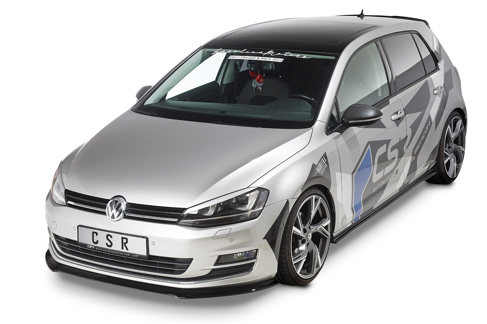 CSR Frontspoiler | Cup-Spoilerlippe mit ABE für VW Golf 7 CSL330