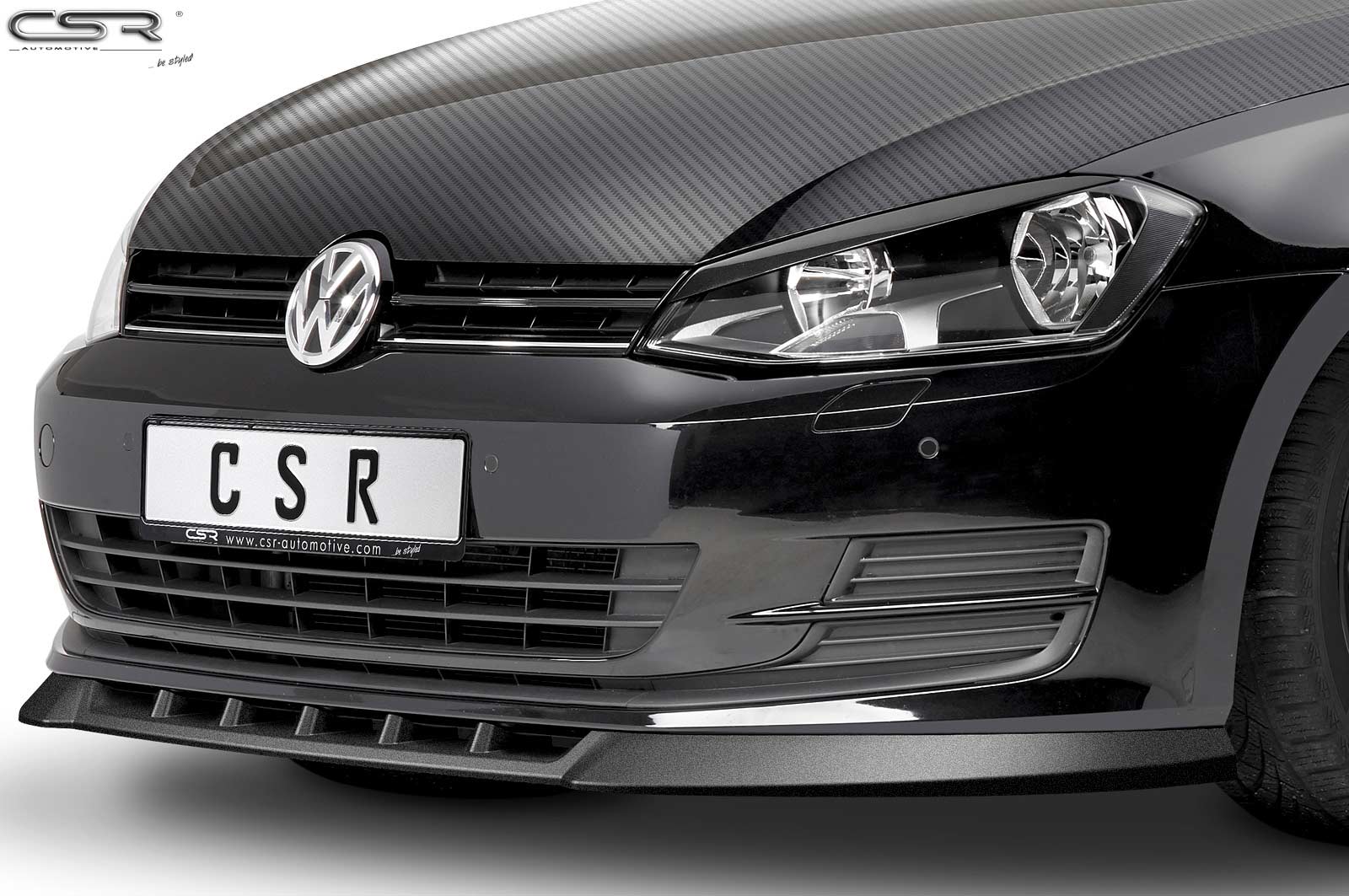 CSR Frontspoiler | Cup-Spoilerlippe mit ABE für VW Golf 7 CSL332