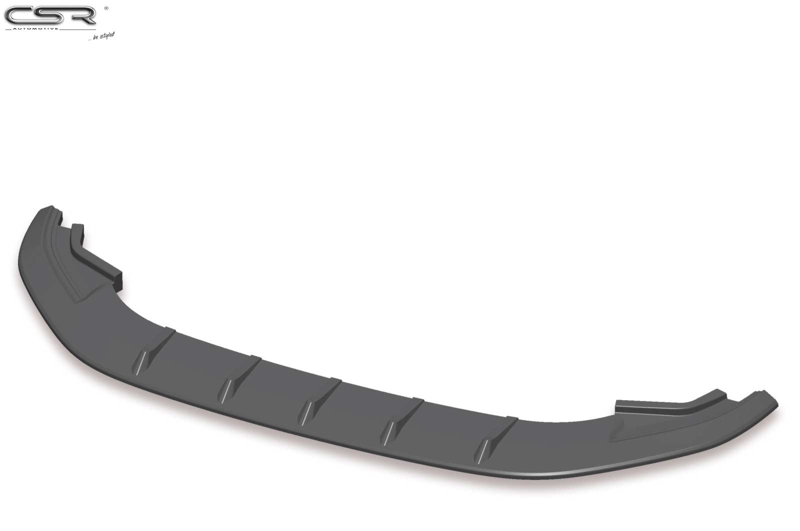 CSR Frontspoiler | Cup-Spoilerlippe mit ABE für VW Golf 7 R-Line CSL333-C Carbon Look Hochglanz (keine Lackierung erforderlich)