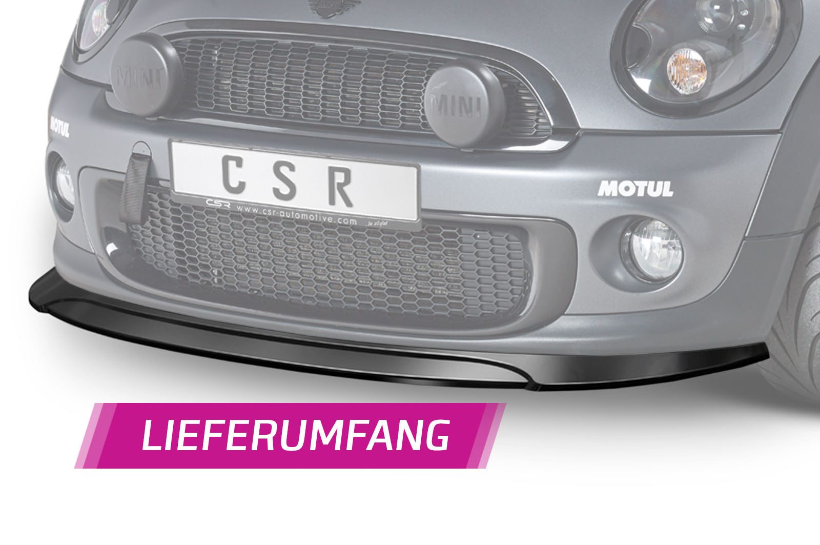 CSR Frontspoiler | Cup-Spoilerlippe mit ABE für Mini Rxx CSL334